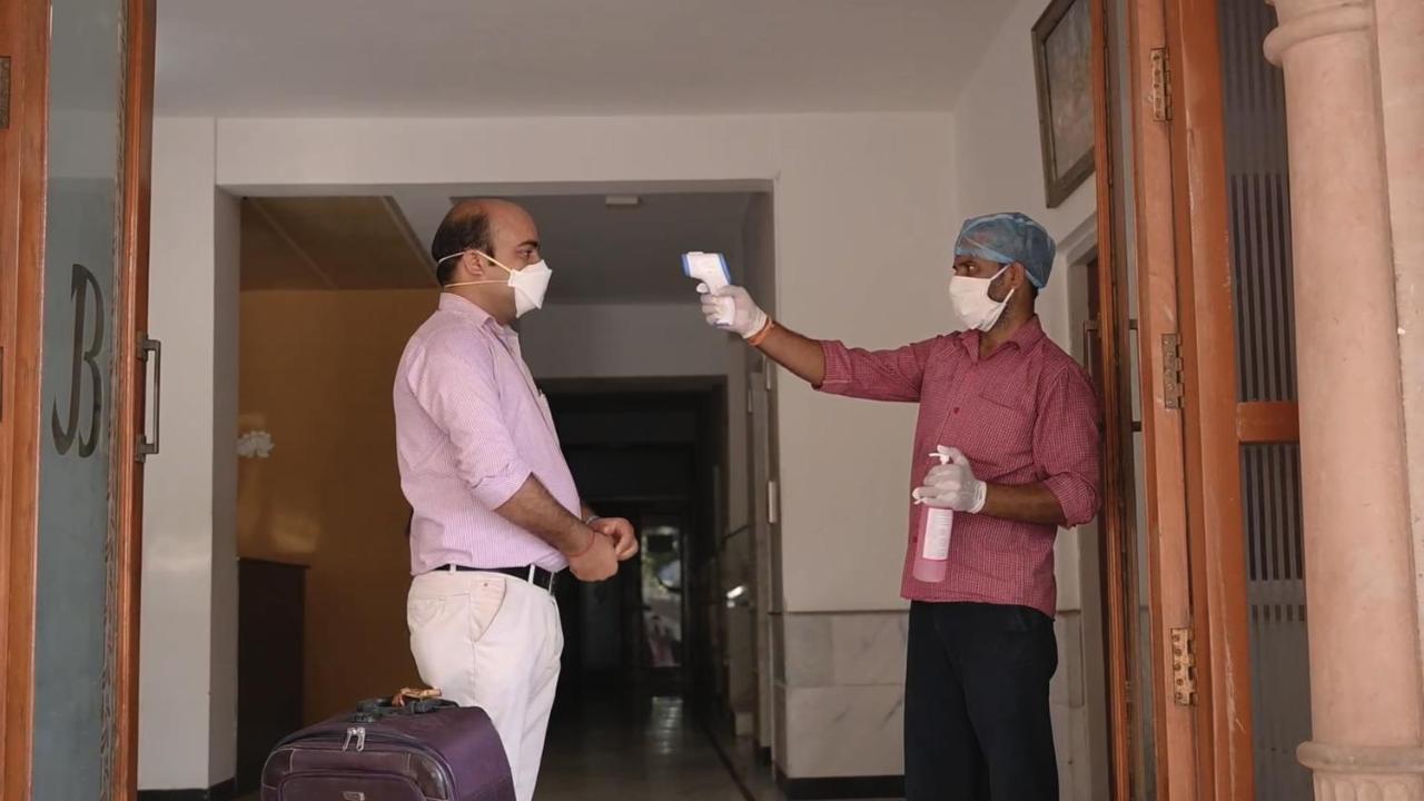 Hotel Bhakti Dhama Vrindāvan Dış mekan fotoğraf