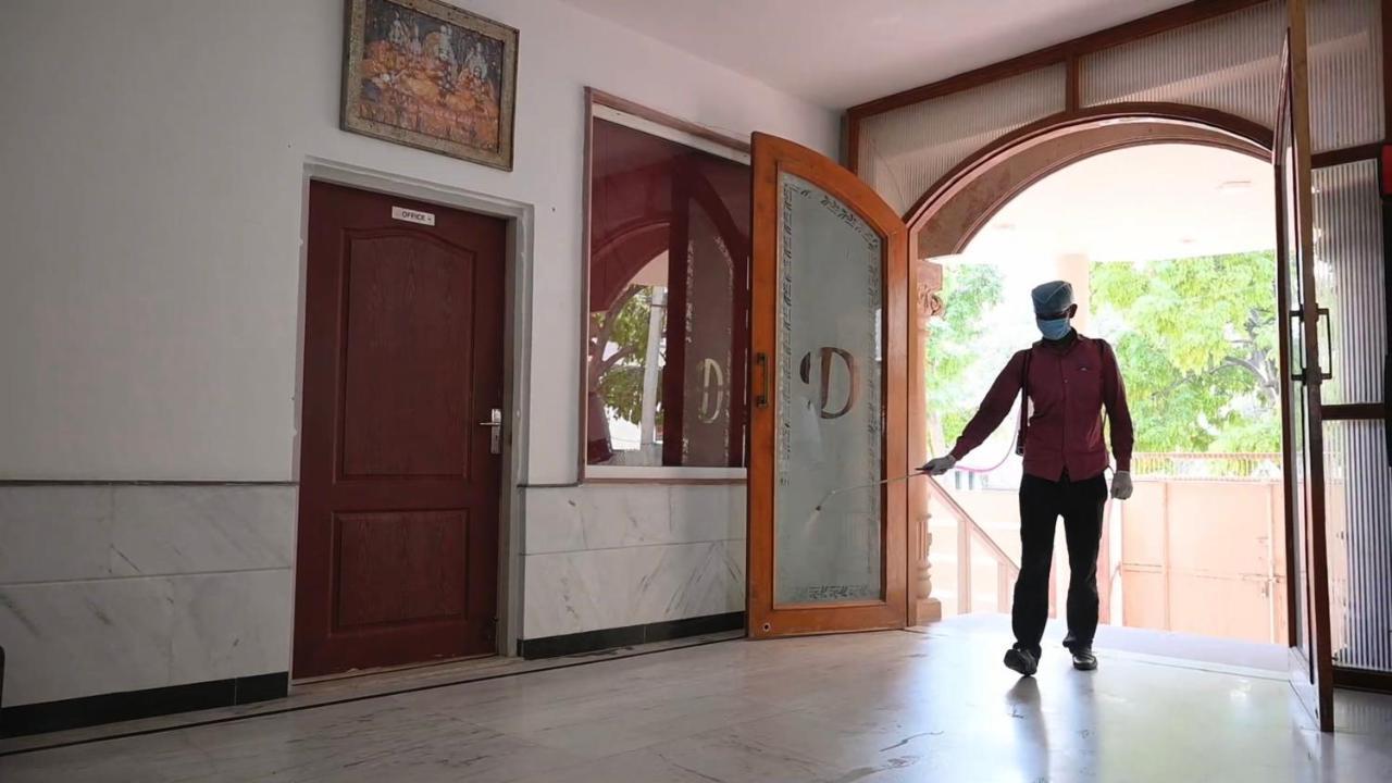 Hotel Bhakti Dhama Vrindāvan Dış mekan fotoğraf